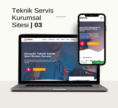 Teknik Servis Kurumsal Sitesi Tasarımı - 03