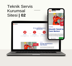 Teknik Servis Kurumsal Sitesi Tasarımı - 02